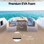 Seamanship Boat Flooring, EVA Foam Decking Mat, 240x90cm, Taupe