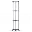 Everfit Vertical Ball Storage Rack with Wheels Sports Equipment Organiser