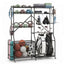 Everfit Sports Equipment Organizer Rack Multi Garage Storage for Golf Bag 174cm