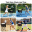 Everfit Foldable Tennis Hopper Stand with Wheels Holds Up to 150 Balls