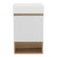 Cefito Vanity Unit 445mm Basin Bathroom Cabinet Storage Wall Hung Sink White