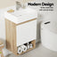 Cefito Vanity Unit 445mm Basin Bathroom Cabinet Storage Wall Hung Sink White