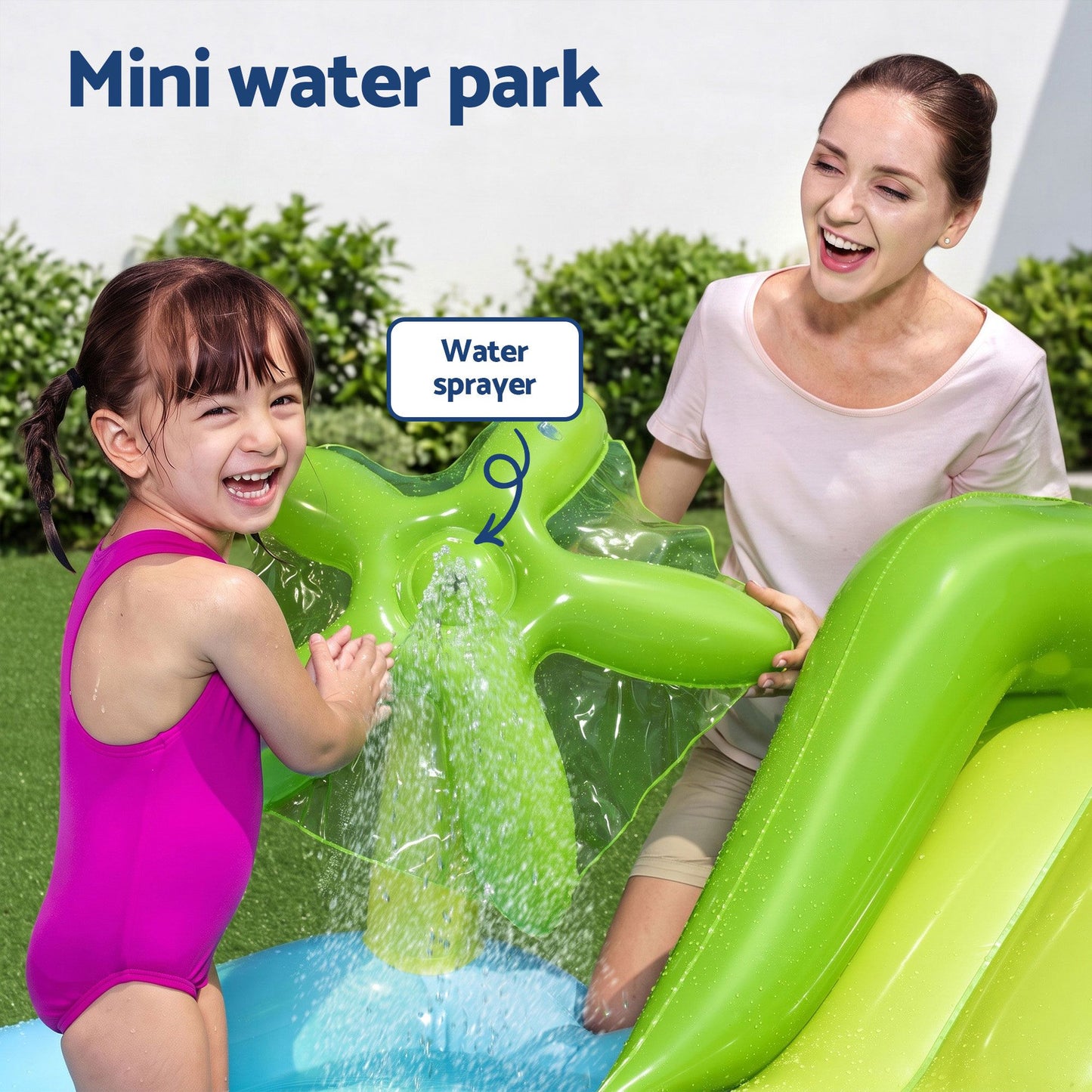 Bestway Kids Pool 239x206x86cm Inflatable Above Ground Play Pools 308L