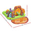 Bestway Inflatable Kids Pool with Slide Balls Play Dinosaur Toy 262cmx188cm