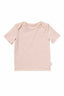 Baby Bonds Light Pink Short Sleeve Tee Cotton Blend Girls Toddler T-Shirt Top