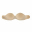 Backless Stick On Bra - Black Nude Invisible Supportive Boobs Side Tabs