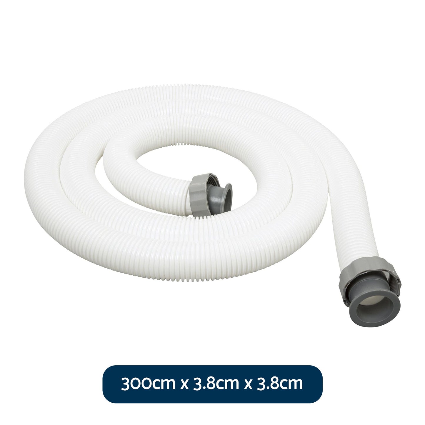 Bestway 38mm Pool Hose Replacement Sand Filter Cartridge Filter Pump Pipe 3m