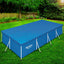 Bestway 58017 Pool Cover Fits 4x2.11m Above Ground Swimming Pool PE Blanket