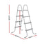 Bestway Above Ground Pool Ladder with Removable Steps