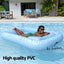 Bestway Float Floating Seat Pool Lounger Inflatable Lounge Chair Bed Pillow Cup Holder 2.03MX1.37M