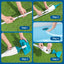 Bestway Pool Cleaner 2 Cleaning Heads Vacuum 6m Hose 1.9m Aluminium Pole