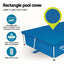 Bestway Pool Cover 264x174cm Rectangle Swimming Pool PE Shelter Fits 259x170cm Pools