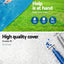 Bestway Pool Cover Fits 3.05m/10ft Round Swimming Pool PE Blanket 2.89m
