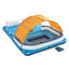 Bestway Pool Float Island Inflatable Lounge 6-person Raft Seat Canopy