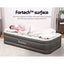Bestway Single Air Mattress with Built-in Pump Fortech Inflatable Bed 46cm