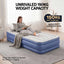 Bestway Single Air Mattress with Built-in Pump Tritech Inflatable Bed 46cm