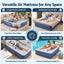 Bestway Single Air Mattress with Built-in Pump Tritech Inflatable Bed 46cm