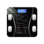Bluetooth Smart Body Fat Scale Black - Digital BMI Weight USB Recharge with App