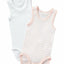 Bonds Baby Boy Girl Cotton 2 Pack Singletsuit Jumpsuit White Pink Blue Grey
