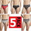 Bonds Mens 5 Pairs Hipster Cotton Underwear Mens Briefs Pairs Black S M L Xl Xxl