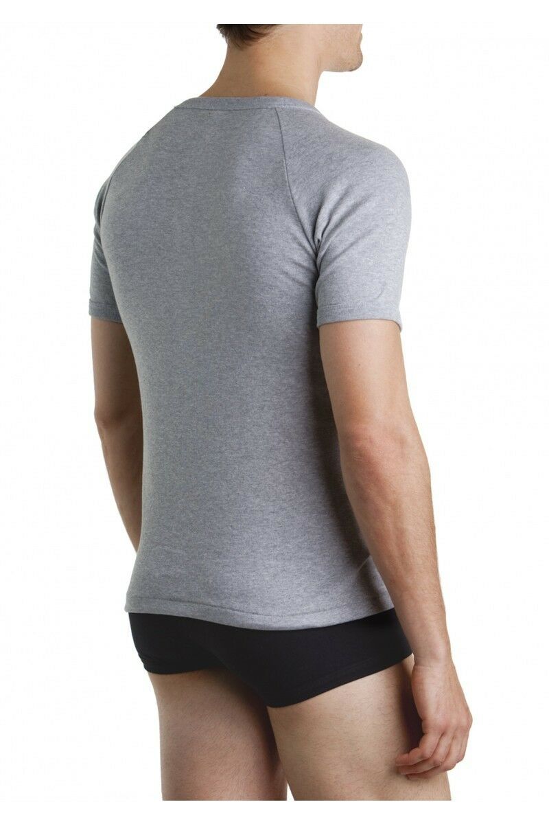 Bonds Raglan Tshirt Crew / V Neck Tee Top - Black White Navy Grey