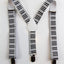 Boys Adjustable Piano Keys Patterned Suspenders