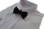 Boys Black On White Two Tone Layer Bow Tie