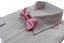 Boys Pink Plain Bow Tie