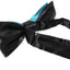 Boys Teal Two Tone Layer Bow Tie