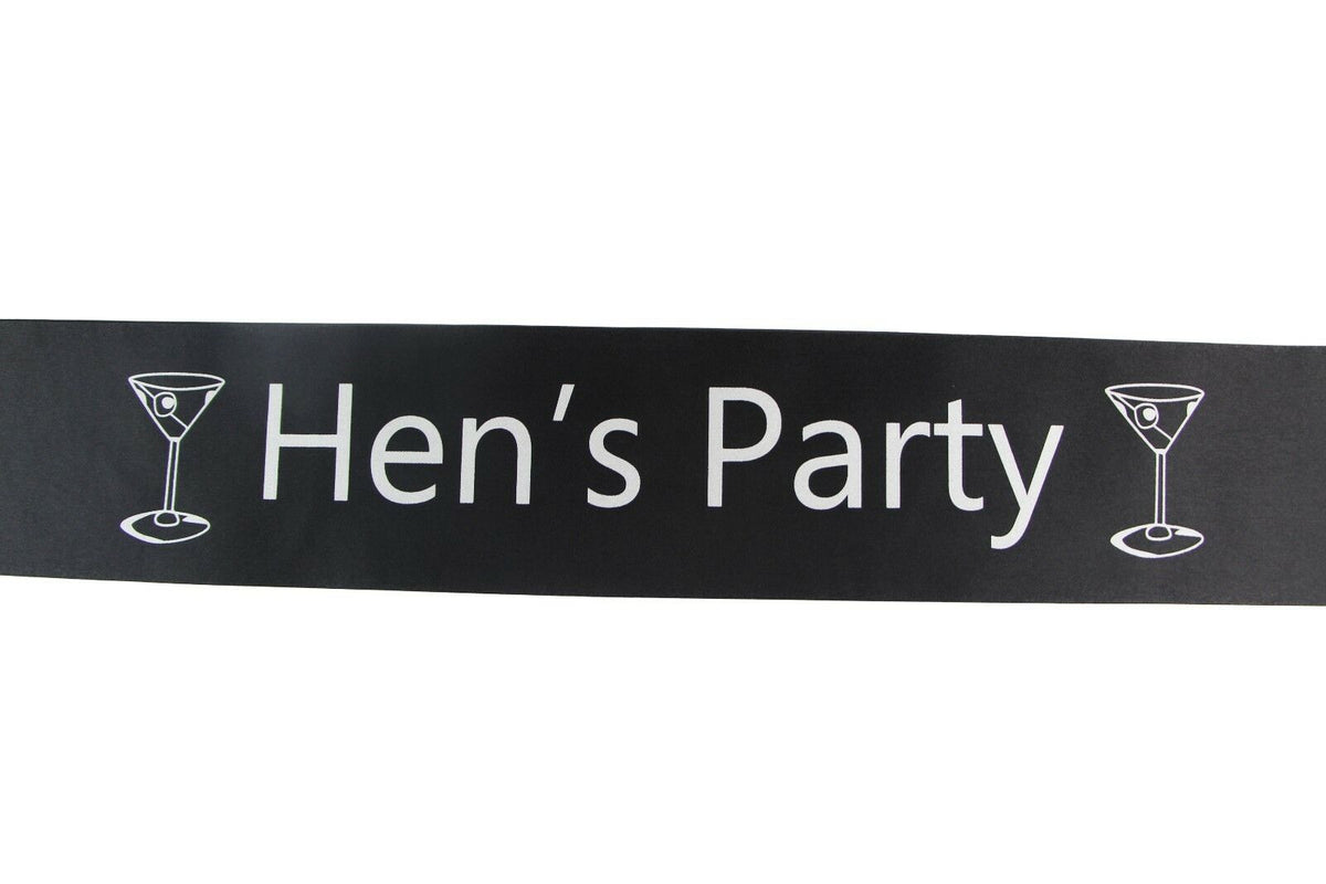 Bridal Hens Night Sash Party Bride Maid Of Honour Bridesmaid Groom Mother Sashes