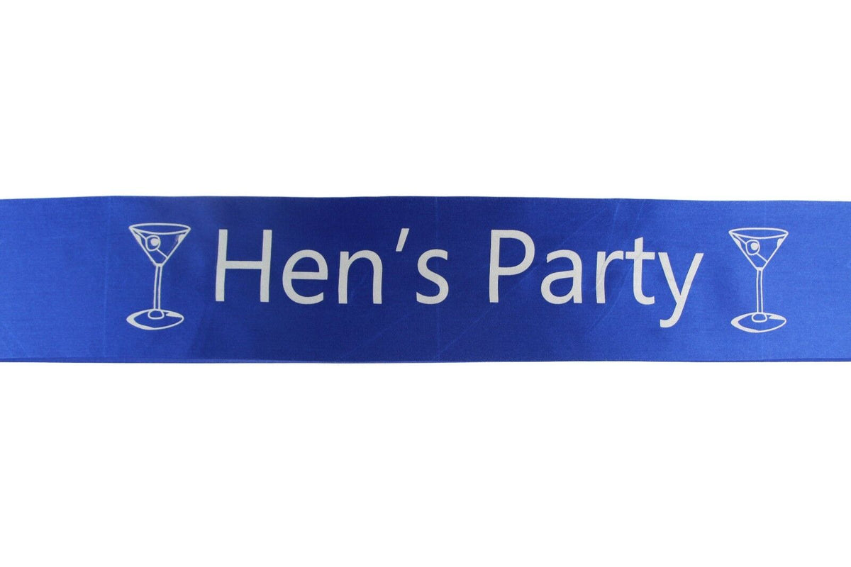 Bridal Hens Night Sash Party Bride Maid Of Honour Bridesmaid Groom Mother Sashes