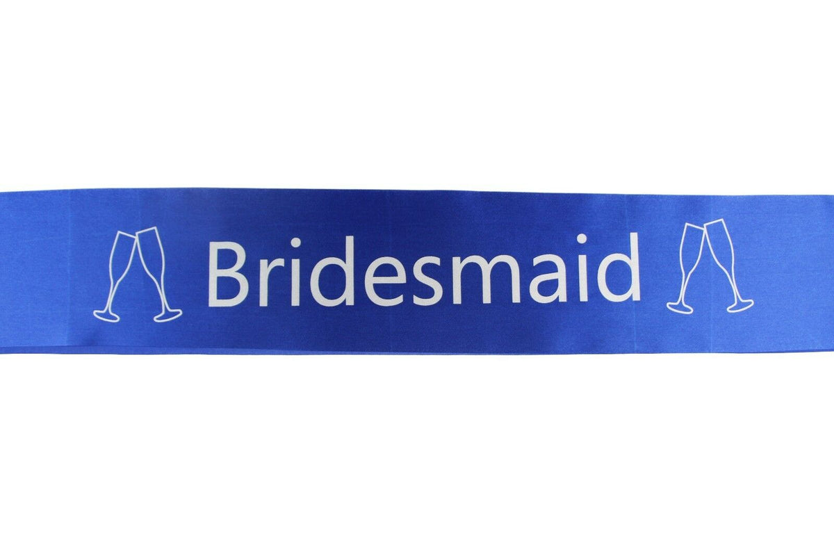 Bridal Hens Night Sash Party Bride Maid Of Honour Bridesmaid Groom Mother Sashes