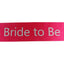 Bridal Hens Night Sash Party Bride Maid Of Honour Bridesmaid Groom Mother Sashes