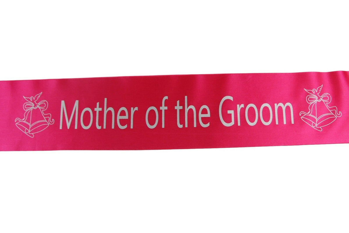 Bridal Hens Night Sash Party Bride Maid Of Honour Bridesmaid Groom Mother Sashes