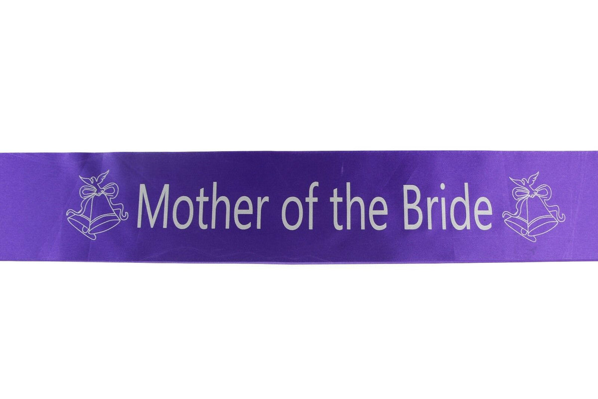 Bridal Hens Night Sash Party Bride Maid Of Honour Bridesmaid Groom Mother Sashes