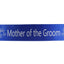 Bridal Hens Night Sash Party Electric Blue/Silver - Mother Of The Groom