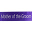 Bridal Hens Night Sash Party Purple/Silver - Mother Of The Groom
