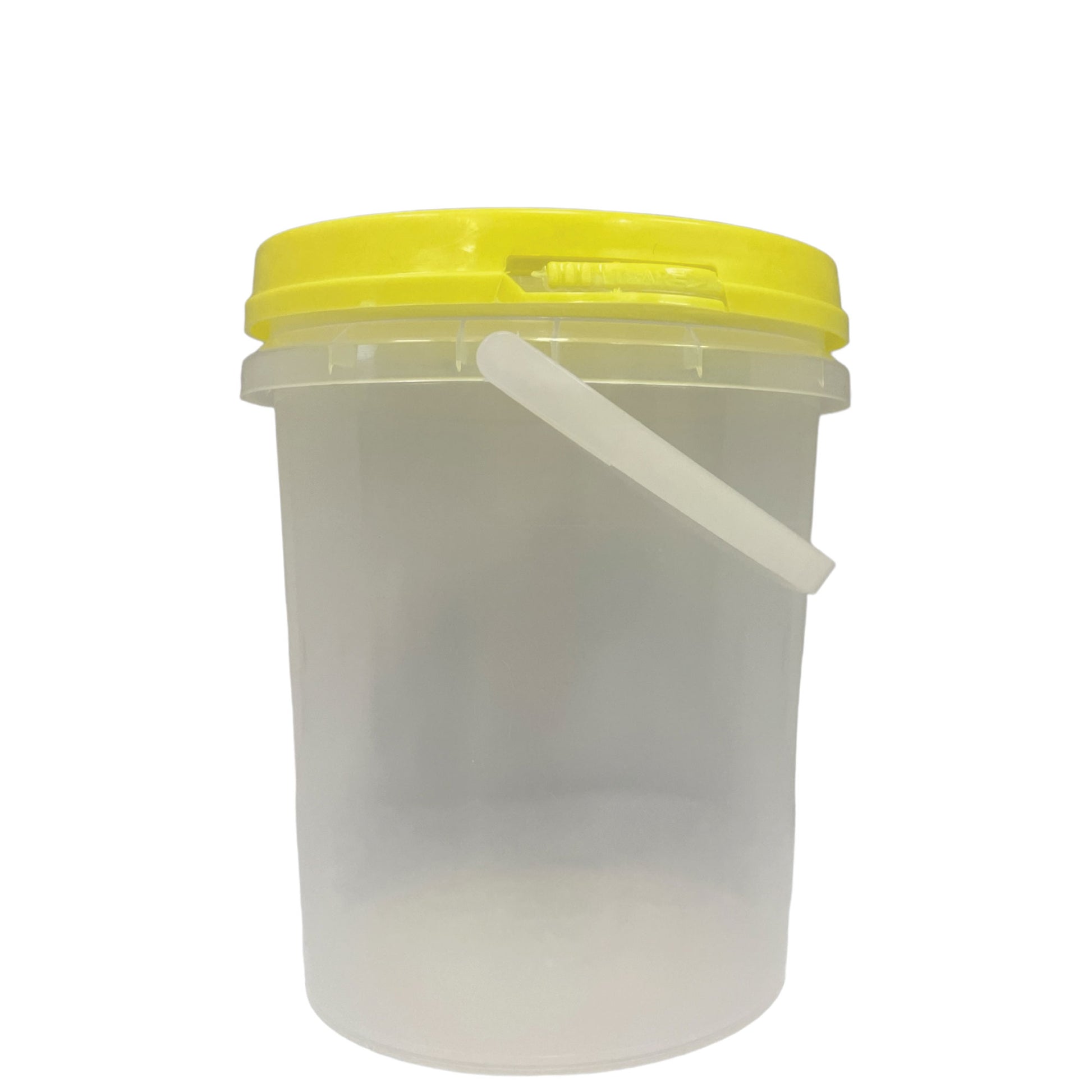 Bulk 10 x Empty Honey Buckets + Lids - 0.8L 1.2L 2.2L Clear Plastic Tub