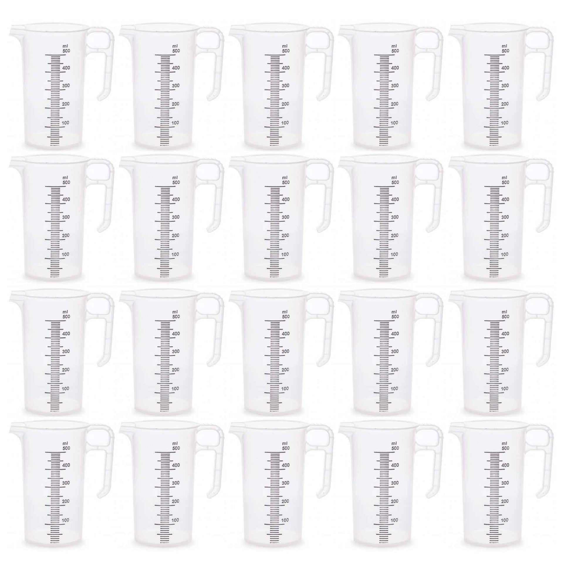 Bulk Measuring Jugs Heavy Duty Clear Food Grade BPA 5 Propylene Plastic Pro-Jug