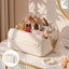 Embellir Makeup Case Portable Cosmetic Bag Organiser Toiletry Travel Bag PU White