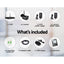UL-tech Wireless CCTV Security System 8CH NVR 3MP 4 Bullet Cameras 2TB