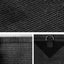 Caravan Privacy Screen Roll Out Awning 1.95x2.2M Sun Shade End Wall Side Black