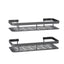 Cefito 2 Packs Bathroom Shelf Storage Rack