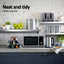 Cefito 2PCS 1200mm Stainless Steel Kitchen Wall Shelf Mounted Rack