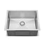 Cefito 54cm x 44cm Stainless Steel Kitchen Sink Under/Top/Flush Mount Black