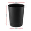 Cefito 8L Open Top Rubbish Bins Waste Bin Trash Can Storage Dustbin Black