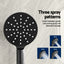 Cefito 9'' Rain Shower Head Set Handheld Round High Pressure Mixer Tap Chrome