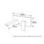 Cefito Bathroom Basin Mixer Tap Separate Faucet Vanity Laundry Black