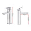 Cefito Bathroom Basin Mixer Tap Square Tall Faucet Vanity Laundry Chrome