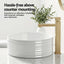 Cefito Bathroom Basin Vanity Sink Vessel Ceramic White Round Countertop 36cm